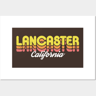 Retro Lancaster California Posters and Art